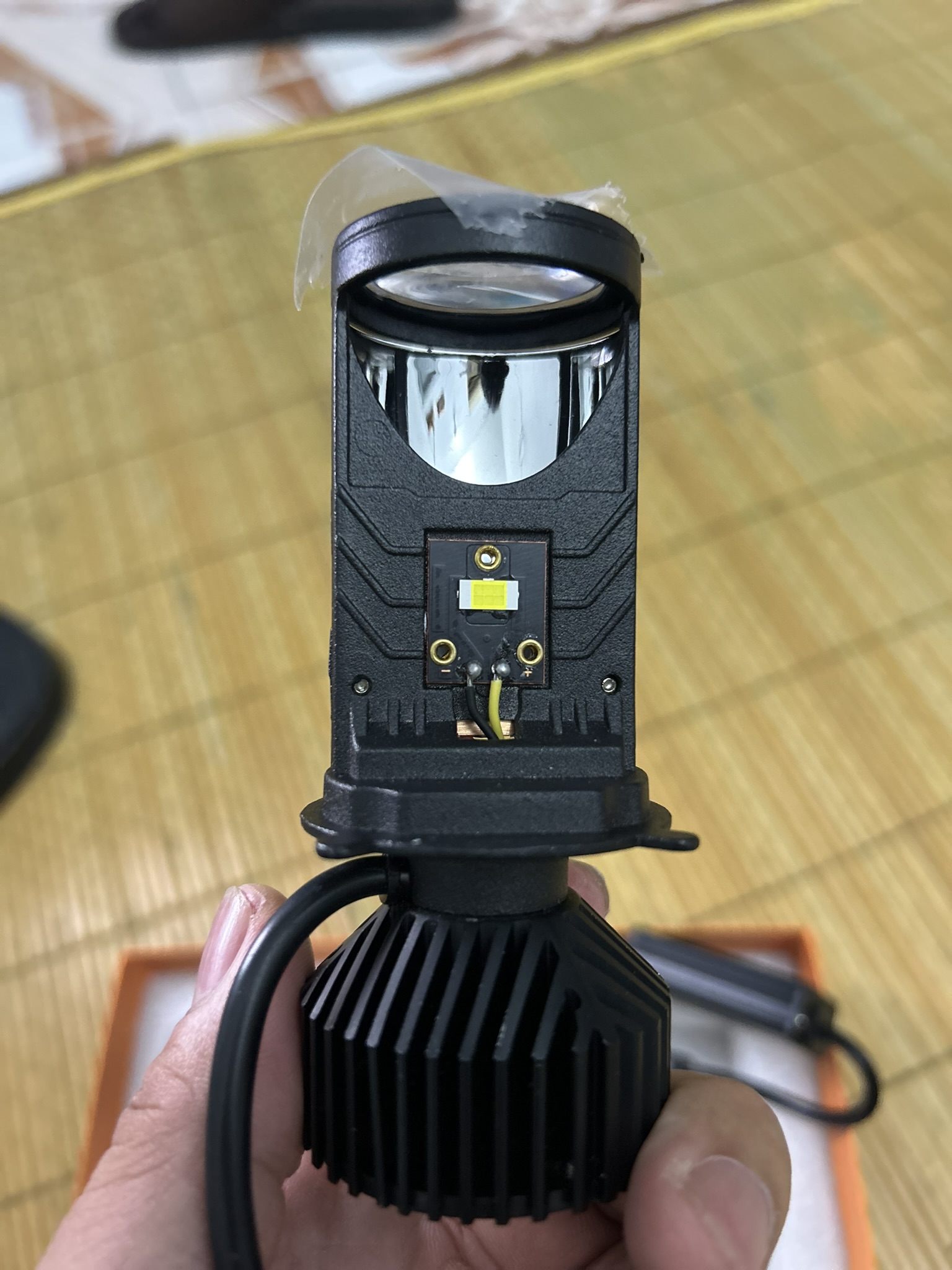 Đèn Pha Bi Cầu xe máy, ô tô Y6D 40W/12.24V/DC/H4 ( Miễn Ship + Bảo hành 6 tháng ) - Ảnh 5